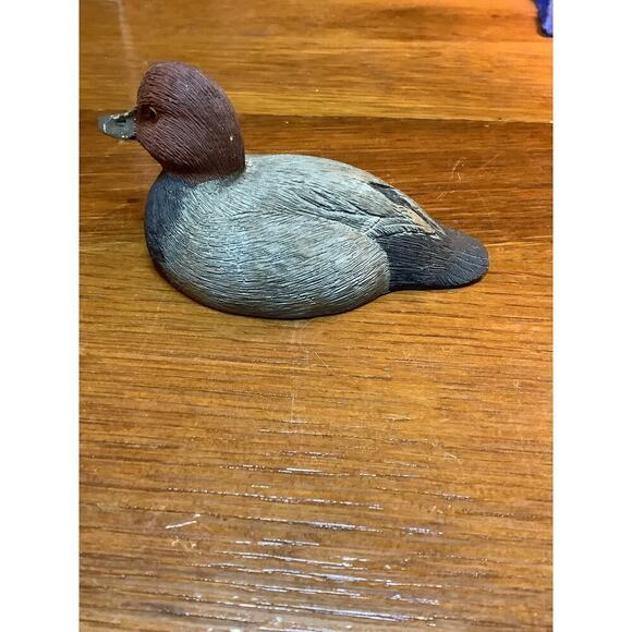 Redd Headed Drake BY J. Sanderson ‘86 Carving 4” - Picture 3 of 8